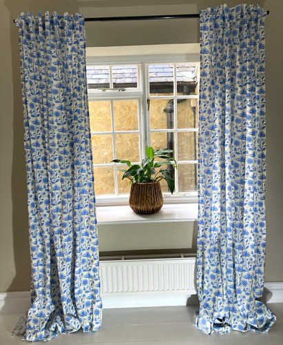 Pair ikea curtains cotton - pair,