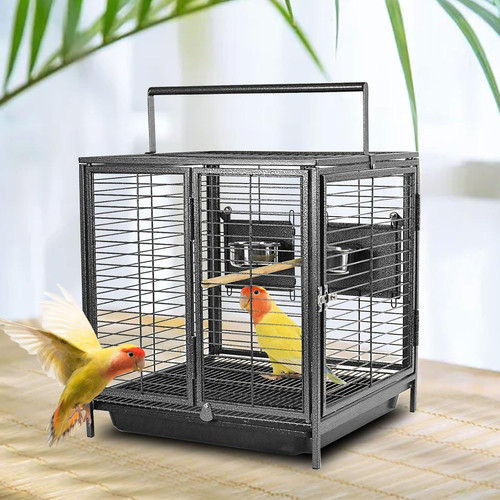 Portable bird travel carrier - portable,