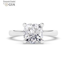Cushion Diamond Engagement