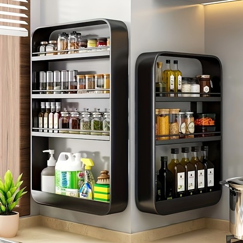 Wall mounted spice herb jar - spice,