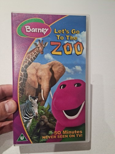 Barney the dinosaur - vhs, video