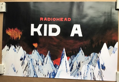 Radiohead kid album cover - radiohead,