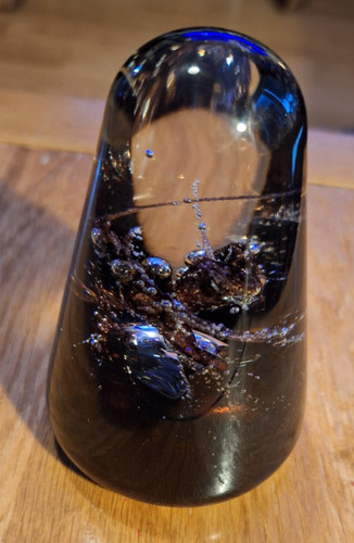 Caithness glass paperweight - glass,