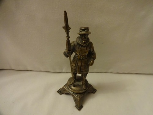 Vintage bronze beefeater - vintage, tower