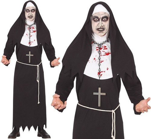 Mens halloween horror - horror, nun