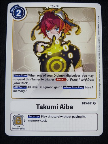 Takumi aiba bt5 091 - bt5-091, r