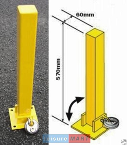 Security parking post fold - parking,