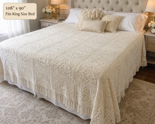 Vintage crochet lace - vintage, crochet/lace