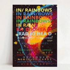 Radiohead in Rainbows Canvas Poster Print Unframed 20 X 30 Cms
