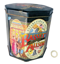 Advertising tin metal - advertising, bassetts
