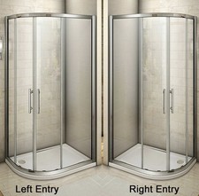 Offset quadrant shower - offset,