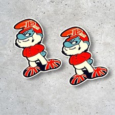 Jenson Button Papa Smurf