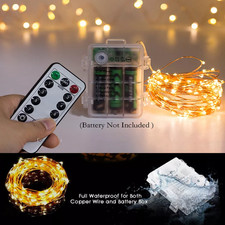 50/100/200 LED Battery LED