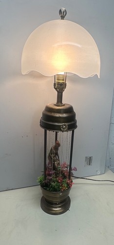 Vintage rain oil lamp tabletop - oil,