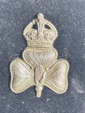 14th Service Battalion. The Royal Irish Rifles Cap Badge WW1