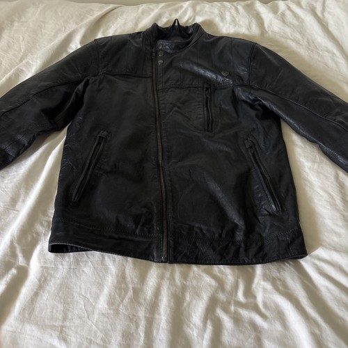 Fly53 leather jacket - ,
