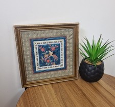 VINTAGE Silk Embroided