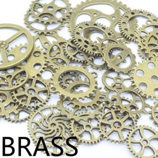 100g Mixed Gear Cog DIY Charm Pendant Jewellry Making Craft Watch Part Steampunk