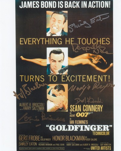James bond goldfinger poster - james,