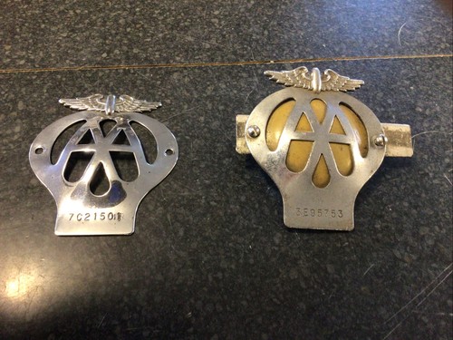 Pair badges for - aa,
