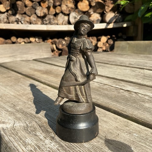 Antique spelter metalware - spelter,