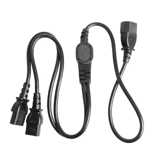 Iec320 splitter cable c14 to - y,
