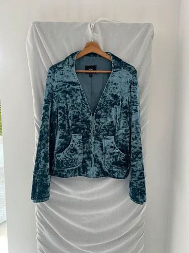 Ladies mango crushed velvet - crushed,