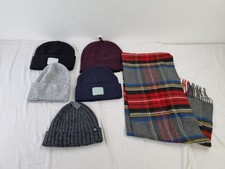 M&S Cashmink 6pcs Hat & Scarf Bundle Multicoloured NEW F2