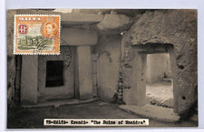 MALTA Postcard 4½d MNAIDRA