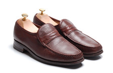 Vintage BARKER  Brown Penny Loafers Shoes: `847827` UK 8.5 G US 9.5 EU 42.5