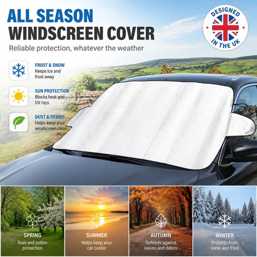 Car windscreen sun - shade, cover