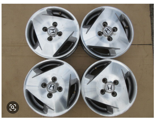 Honda genuine alloy wheels