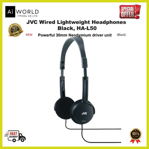 Jvc l50 wired - ha-l50-b-e,
