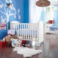 Izziwotnot Time To Play Petit Henri Tab Top Lined Curtains, 132 x 162 Cm