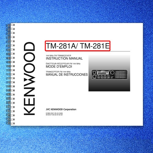 Kenwood 281a 281e - tm-281e, 144