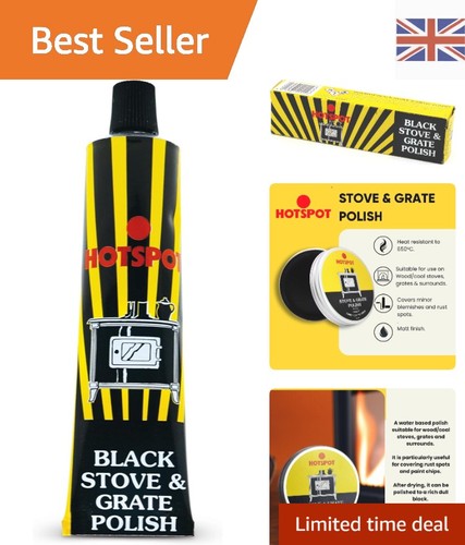 Stove grate polish - polish, black