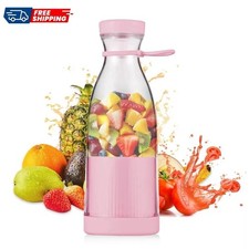 Portable Mini Personal Blender Bottle USB Rechargeable Juicer Cup Smoothie Maker