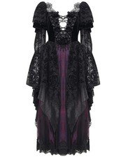 Eva Lady Womens Long Dark