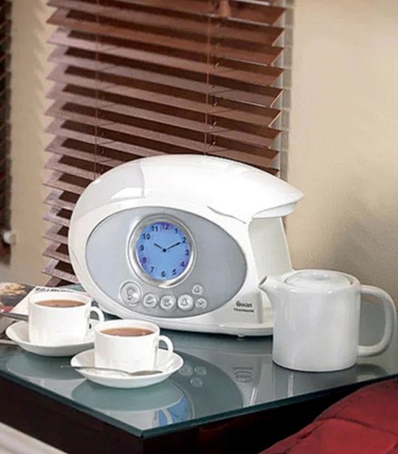 Swan retro teasmade ceramic - retro,