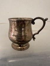 Vintage Silver Plated Engraved