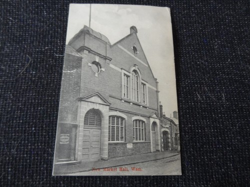 New market hall - wem,