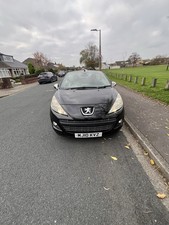Black Peugeot 207 CC Convertible Petrol Manual Low Mileage