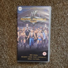 WWE Royal Rumble 2001 VHS Wrestling Video Tape WWF Vintage
