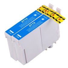Cyan cartridge fit for epson - 2,