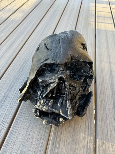 Darth vader melted helmet 1 - vader, 1:1