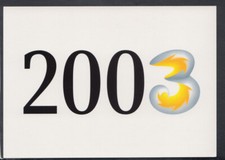 Advertising Postcard - 2003 -