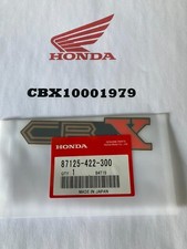 GENUINE HONDA  1 x CBX SIDE COVER DECAL STICKER CBX 1000 87125-422-300 
