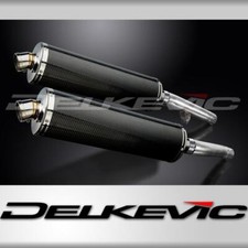 YAMAHA FJ1200 ABS 3XW 1991-1996 450mm OVAL CARBON BSAU SILENCER EXHAUST KIT