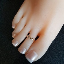 Toe Ring Hallmarked Silver