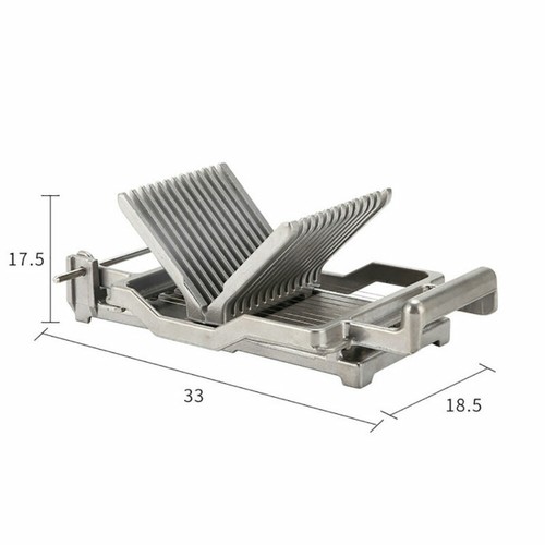 Stainless steel toast cutter - stainless,